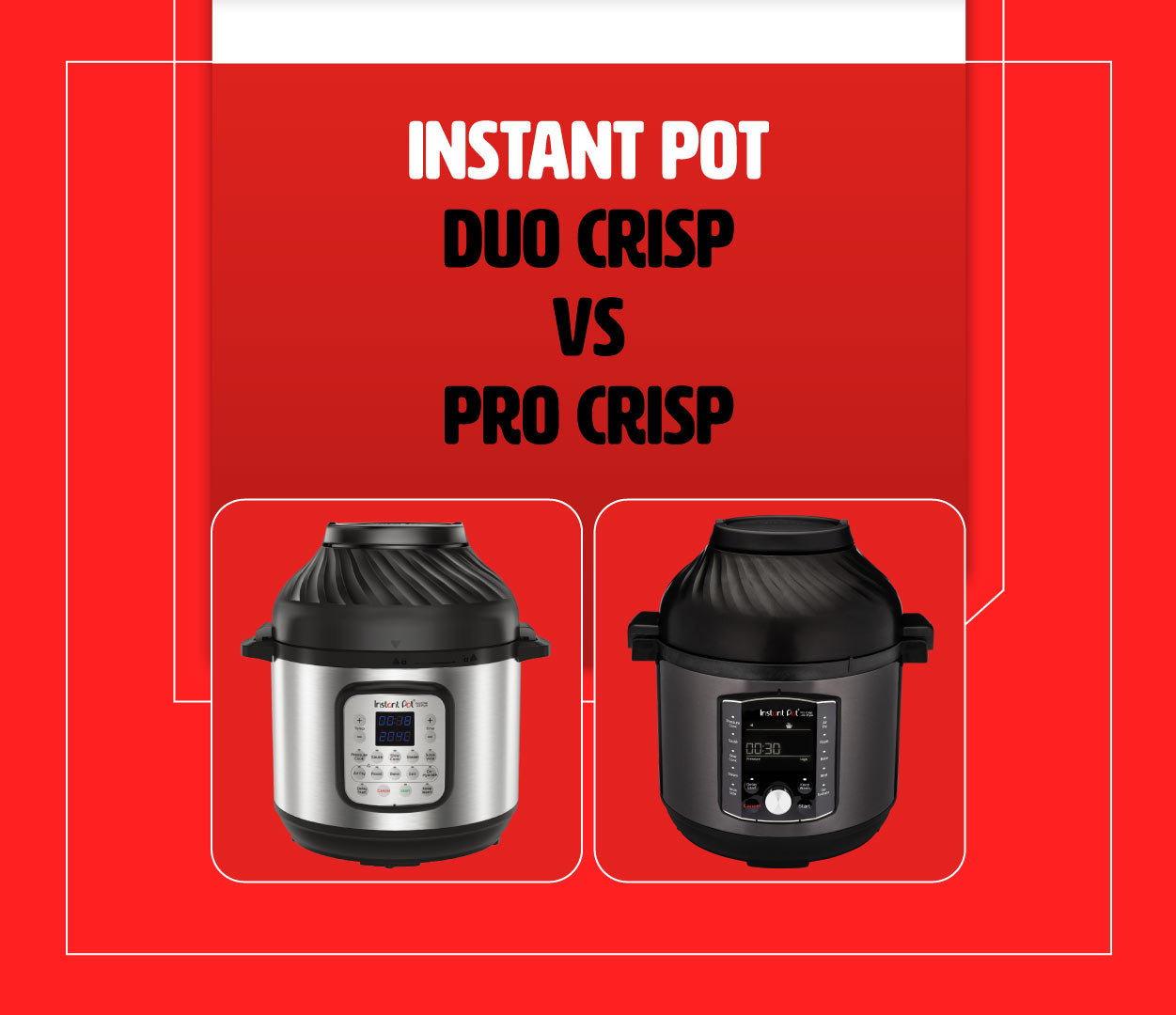 Blog :: Produkte :: Instant Pot Pro Crisp vs. Duo Crisp: Welcher ist ...