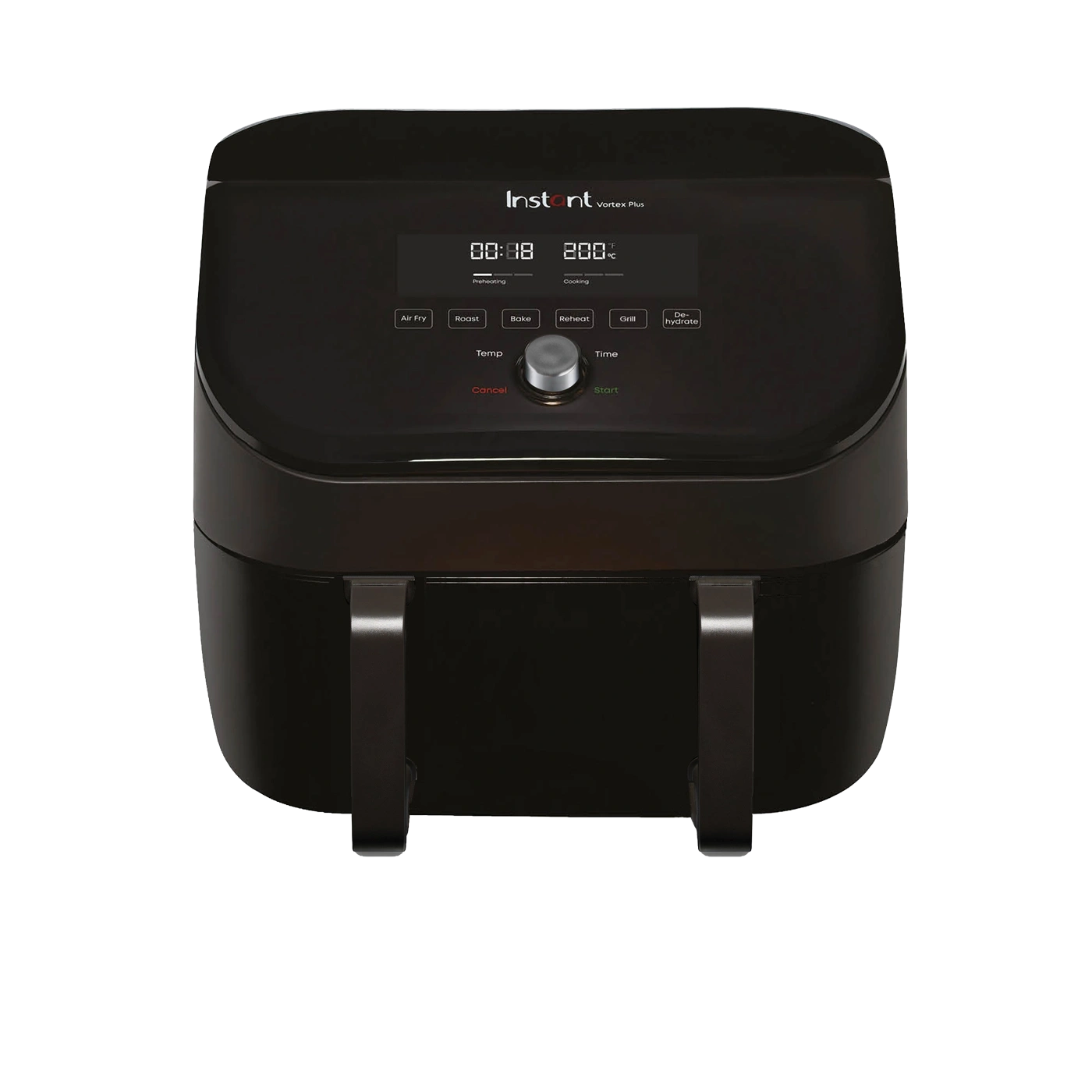 Instant Pot Vortex Plus VersaZone Schwarz Heißluftfritteuse 8,5L