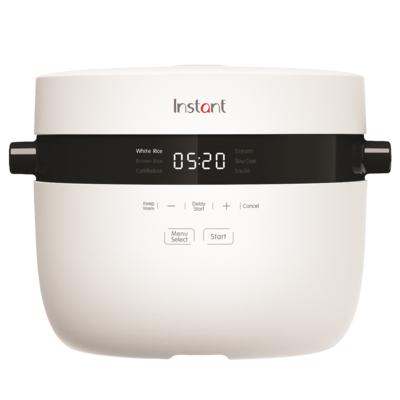 Instant Pot Reiskocher und Dampfgarer Weiß 2,8L
