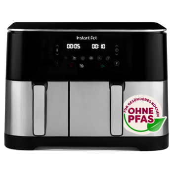 Instant Pot Vortex Dual Schwarz Heißluftfritteuse 11L