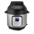 Instant Pot Duo Crisp Silber Multikocher & Heißluftfritteuse 5,7L
