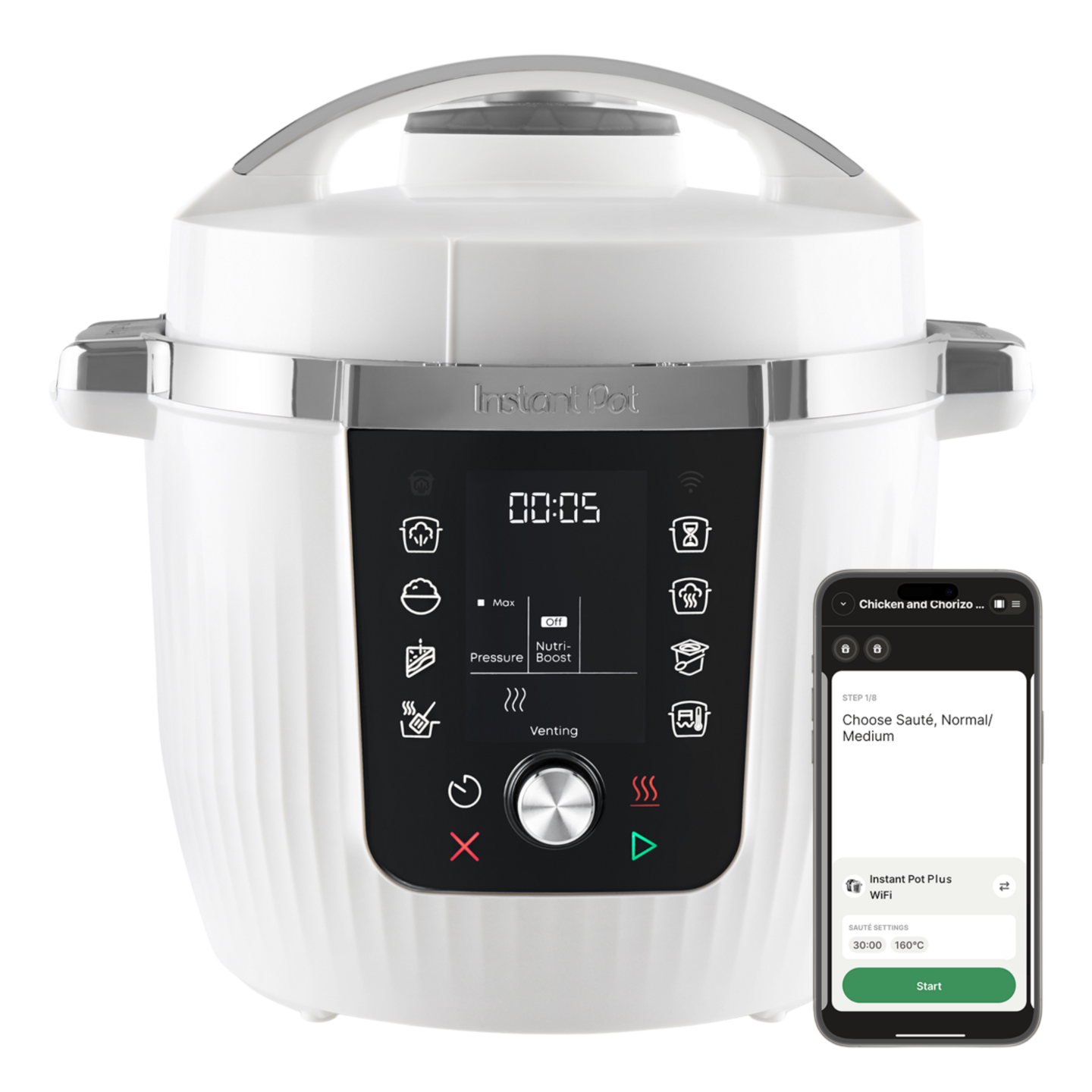 Instant Pot Pro (WiFi) Multikocher Weiß Coconut 5,7L