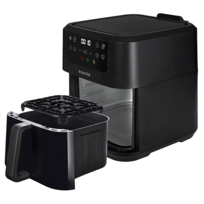 Instant Pot Vortex Compact ClearCook OdourErase Schwarz Heißluftfritteuse 5L