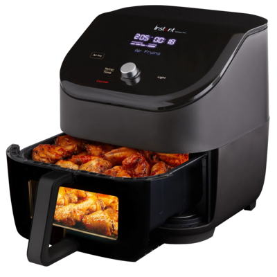 Instant Pot Vortex Plus ClearCook schwarz Heißluftfritteuse 5,7L