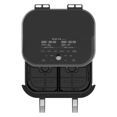 Instant Pot Vortex Plus VersaZone mit ClearCook Edelstahl Heißluftfritteuse 8,5L