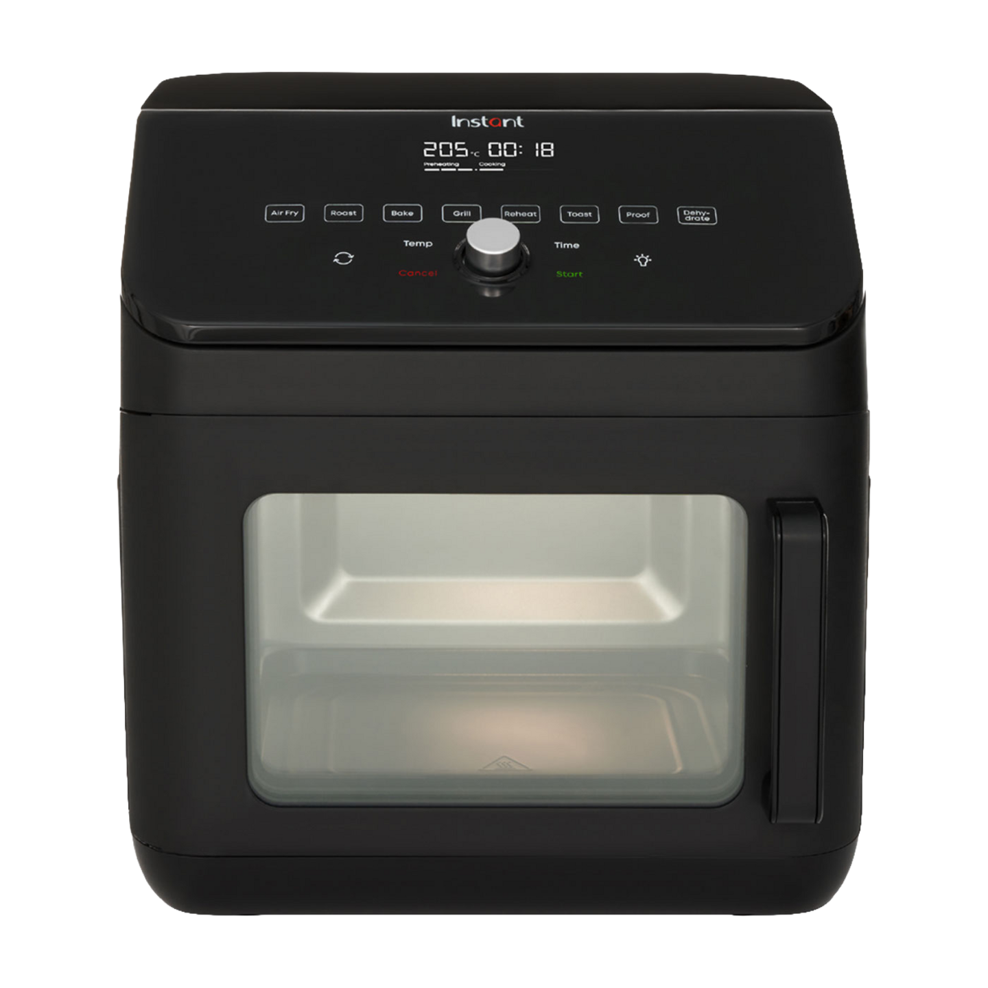 Instant Pot Vortex Plus Schwarz Heißluftfritteusenofen 13L