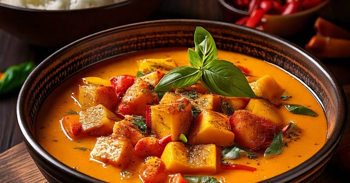 Massaman Curry mit Tofu und Butternusskürbis | Instant Pot Onlineshop