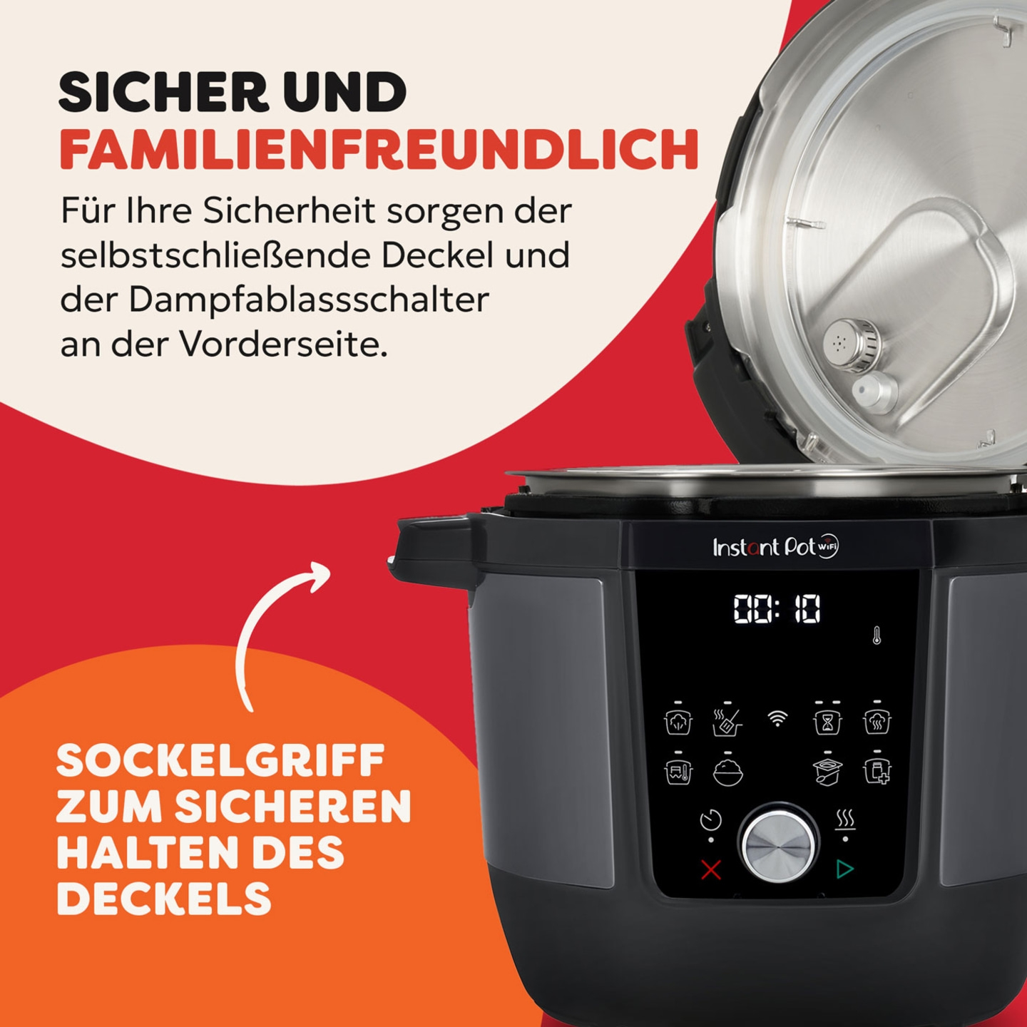 Instant Pot Plus (WiFi) Multikocher 5,7L