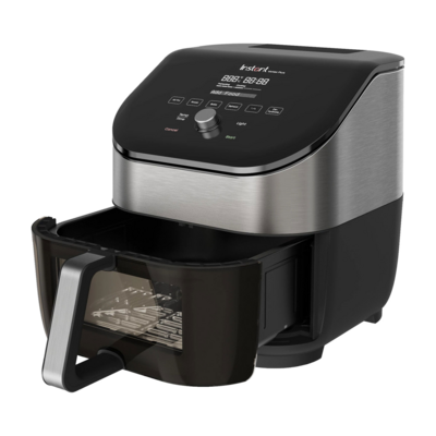 Instant Pot Vortex Plus ClearCook OdourErase Edelstahl Heißluftfritteuse 5,7L