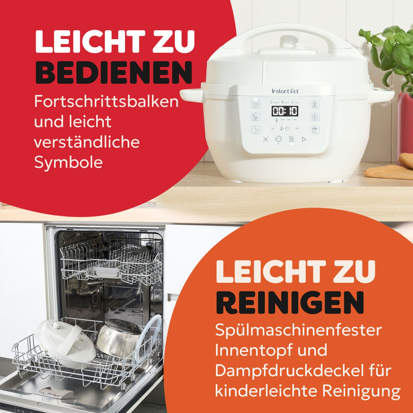Instant Pot Classic Mini Weiß Multikocher 3,8L