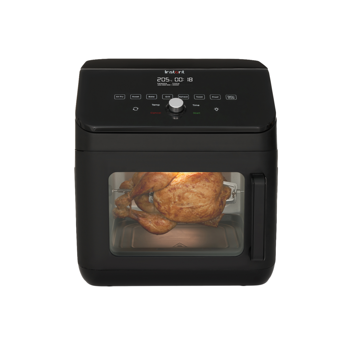 Instant Pot Vortex Plus Schwarz Heißluftfritteusenofen 13L