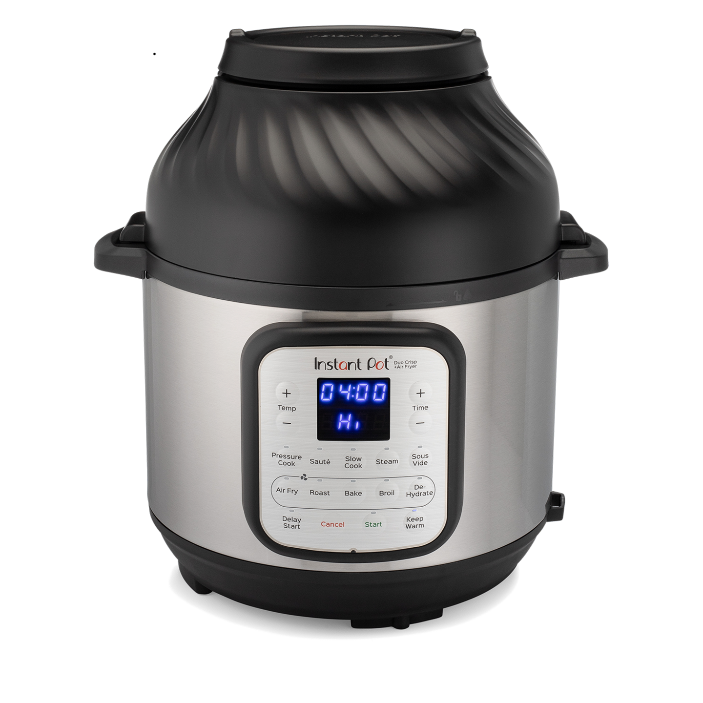 Instant Pot Duo Crisp Silber Multikocher & Heißluftfritteuse 8L