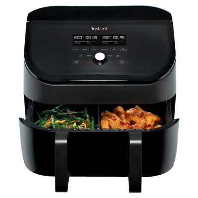 Instant Pot Vortex Plus VersaZone Schwarz Heißluftfritteuse 8,5L