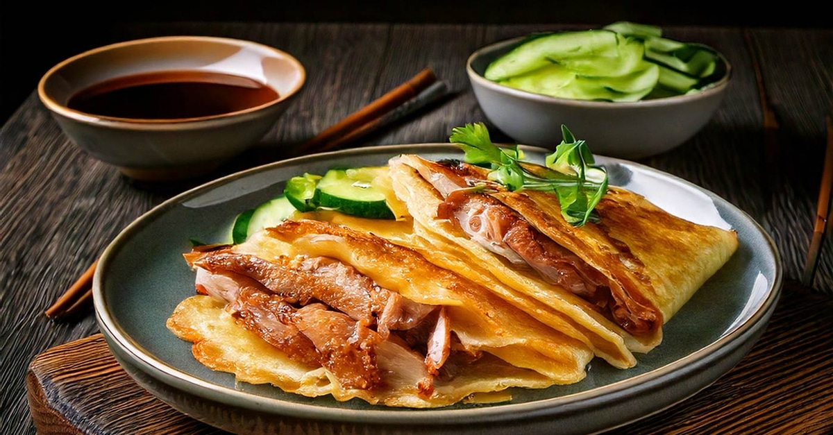 Ente-Pfannkuchen aus der Heißluftfritteuse – Perfekt knusprig &amp; saftig ...