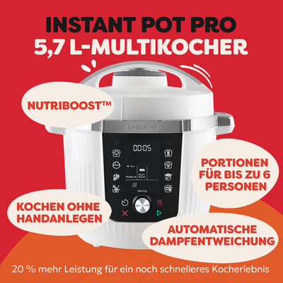 Instant Pot Pro (WiFi) Multikocher Weiß Coconut 5,7L