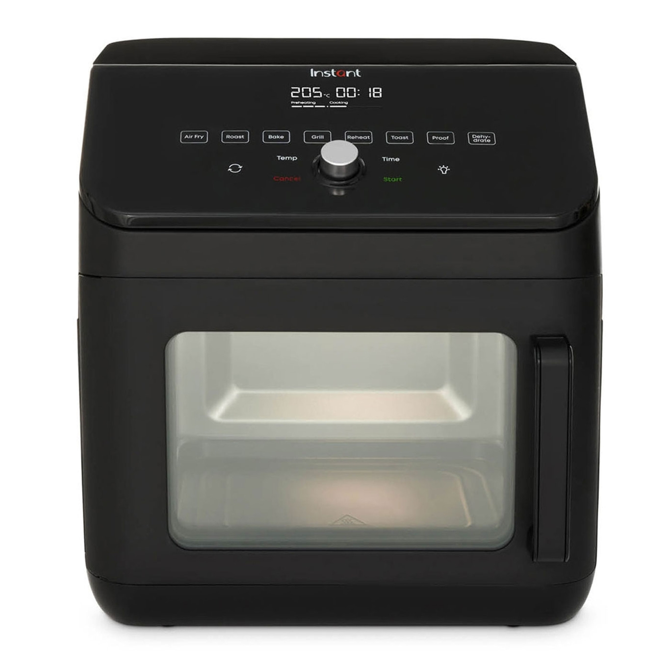 Instant Pot Vortex Plus Schwarz Heißluftfritteusenofen 13L
