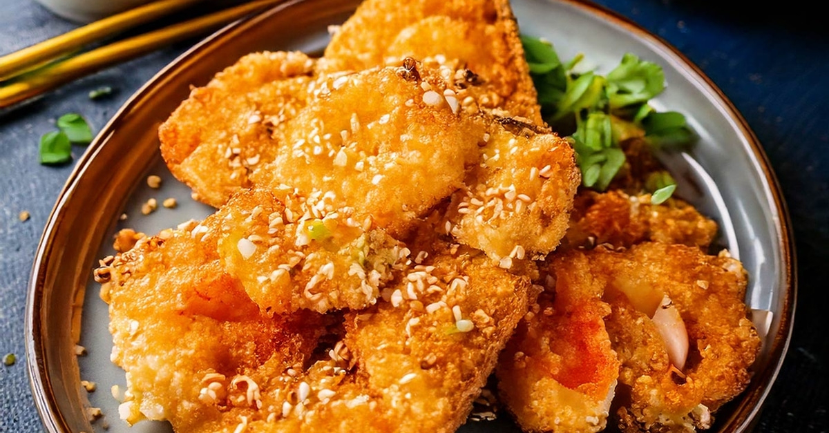 Knuspriges Garnelentoast aus dem Airfryer – Asiatischer Genuss in ... Knuspriges Garnelentoast aus dem Airfryer – Asiatischer Genuss in ...