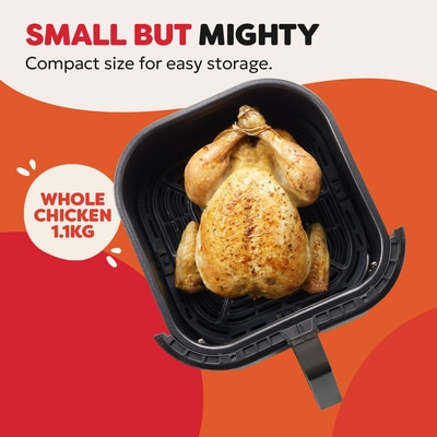 Instant Pot Vortex Schwarz Heißluftfritteuse 3,8L