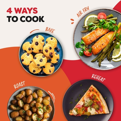 Instant Pot Vortex Schwarz Heißluftfritteuse 3,8L