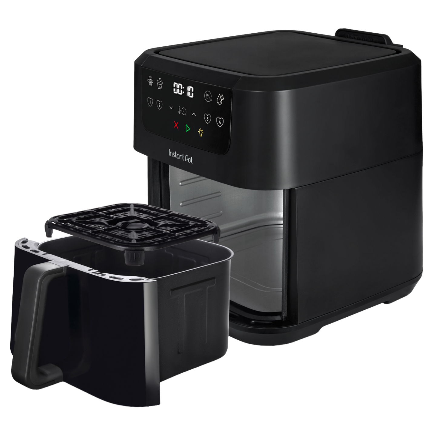 Instant Pot Vortex Compact ClearCook OdourErase Schwarz Heißluftfritteuse 5L