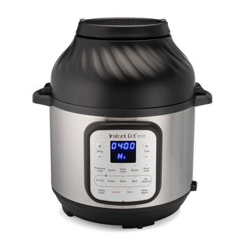 Instant Pot Duo Crisp Silber Multikocher & Heißluftfritteuse 8L