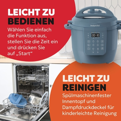 Instant Pot Blau Daydream Multikocher 5,7L