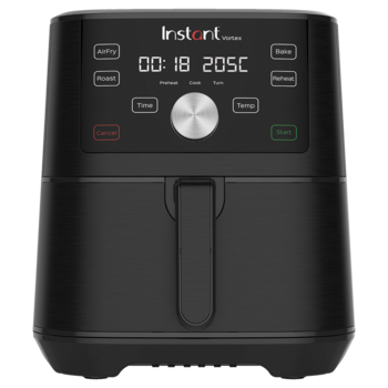 Instant Pot Vortex Schwarz Heißluftfritteuse 3,8L