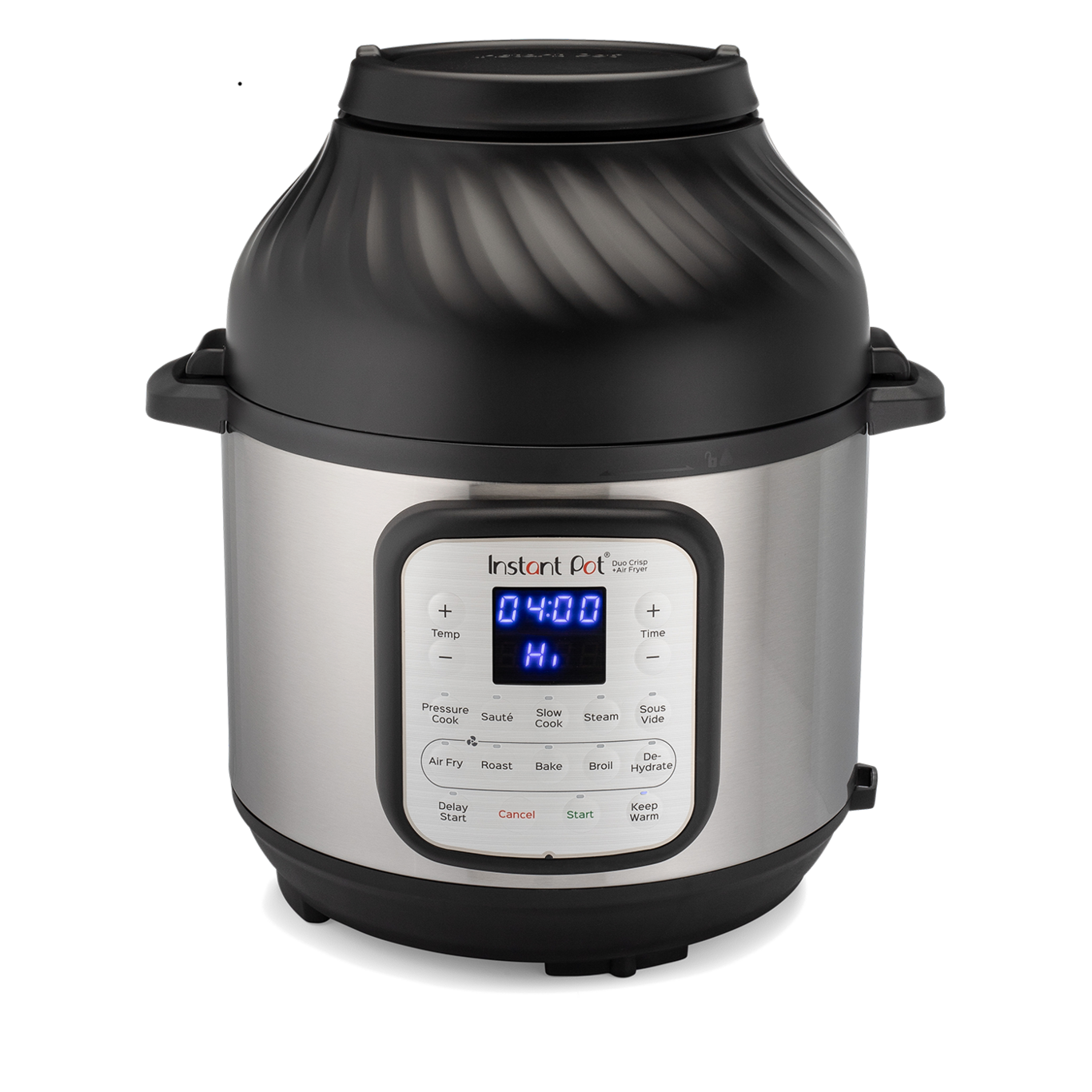 Instant Pot Duo Crisp Silber Multikocher & Heißluftfritteuse 8L