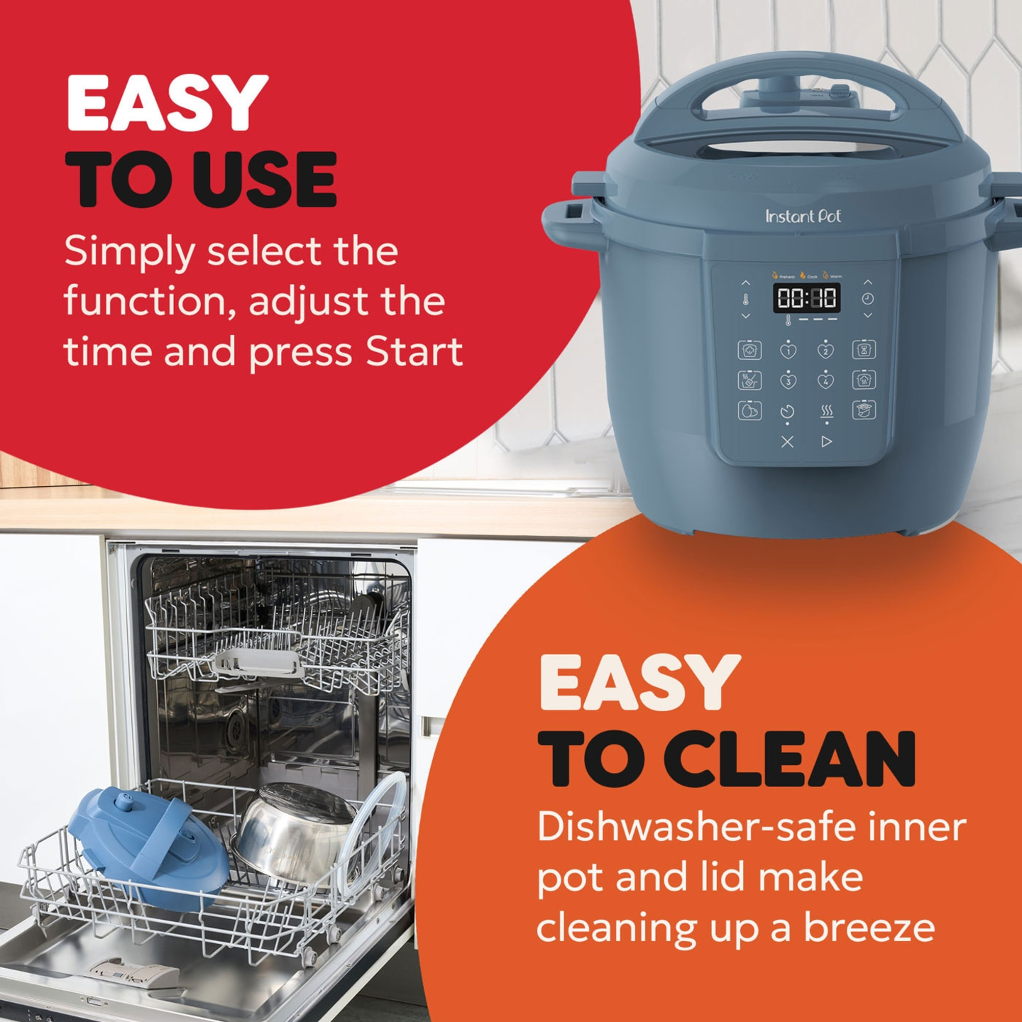 Instant Pot Blau Daydream Multikocher 5,7L