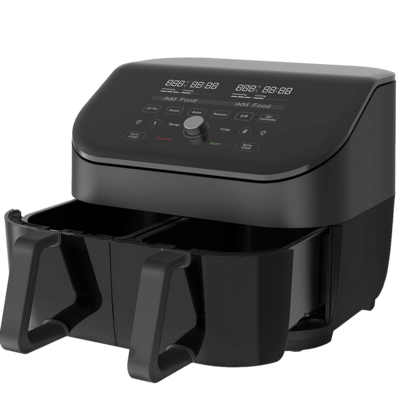 Instant Pot Vortex Plus Dual ClearCook Schwarz Heißluftfritteuse 7,6L
