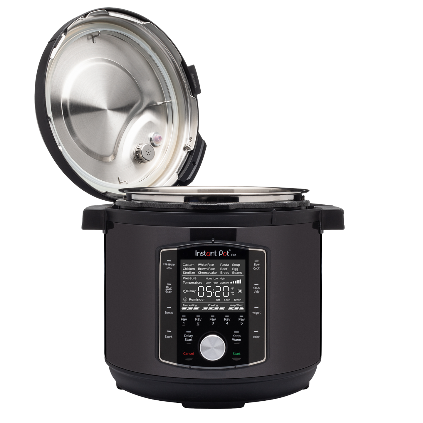 Instant Pot Pro Multikocher Schwarz 7,6L