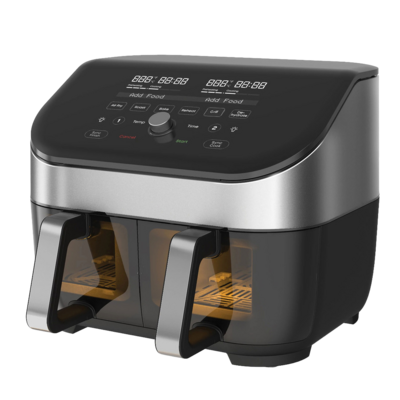 Instant Pot Vortex Plus Dual ClearCook Silber Heißluftfritteuse 7,6L